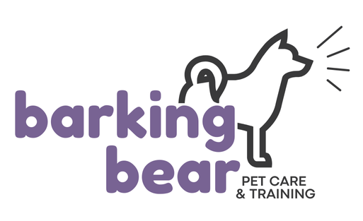 Barking Bear PetCare and Dog Training Logo